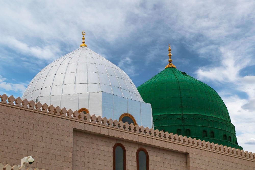 The Green Dome of the Prophet's Mosque, Madinah